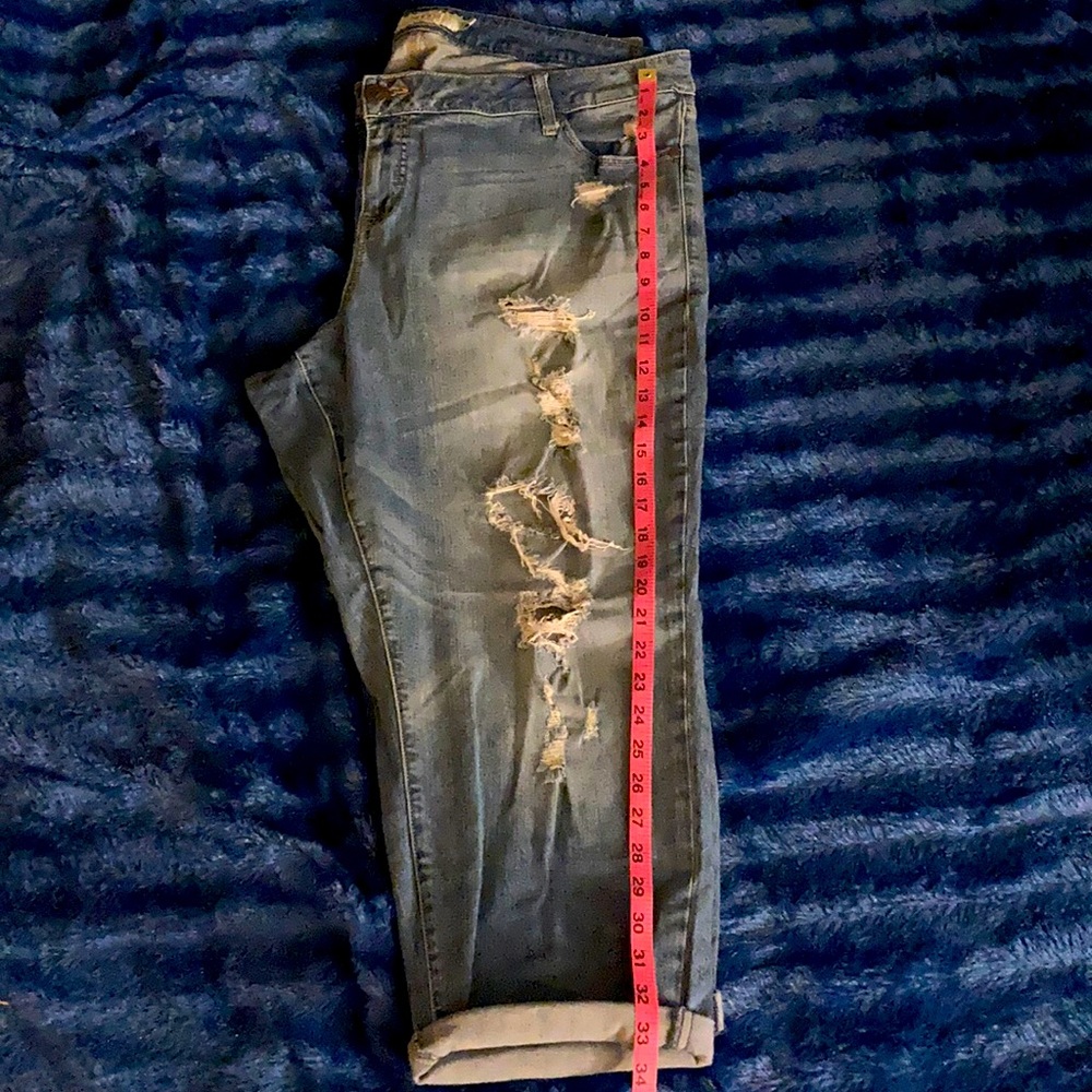 Torrid Distressed Ex-Boyfriend Jean